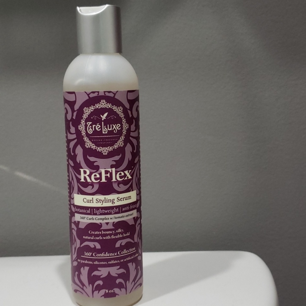 Treluxe reflex curl styling serum